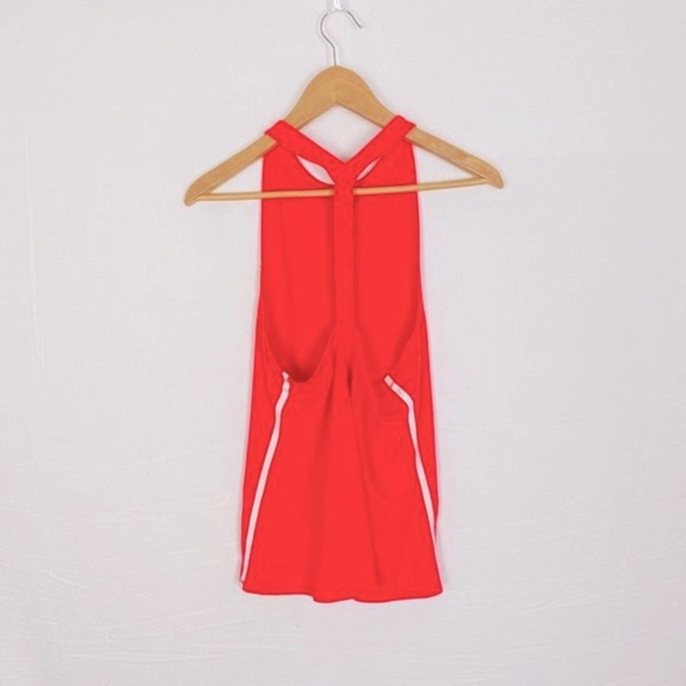 Athleta Womens Power Chi Athletic Top XXS Coral Moisture Wicking Racerback - Picture 8 of 12